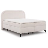 Ropez Bijeli boxspring krevet s prostorom za odlaganje 180x200 cm Ornes – Cijene