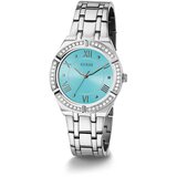 Guess Ura ženski, srebrna barva | Shoptok.si
