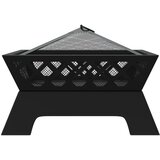 Posuda za vatru sa žaračem 50 cm XXL čelična | shoptok.hr