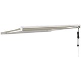 Tenda na uvlačenje krem 3,5 x 2,5 m od tkanine i aluminija Slike