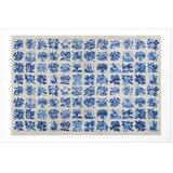  Plakat - Azulejos Tiles - traditional Portuguese ceramic tiles 60x40 Bez okvira s margom | shoptok.hr