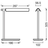 Osram Prigušiva LED stona lampa OFFICE LINE LED/19W/230V crna | Eponuda.com