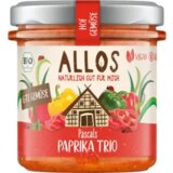 Allos Bio kmečka zelenjava - namaz Pascalova Paprika Trio Cene