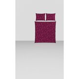 Novel POSTELJNINA 140/200 cm saten večbarvno, bordo | Shoptok.si