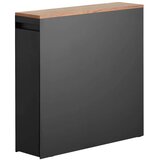 YAMAZAKI Crna metalna kupaonska polica 14x55 cm Tower – | shoptok.hr