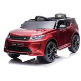  dečiji auto land rover discovery sa kožnim sedištem i mekim gumama na akumulator - crveni Cene