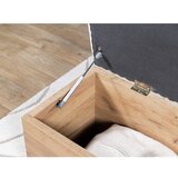 Bobochic Paris Svetlo siva/v naravni barvi klop Kumo – | Shoptok.si