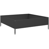 Povišena vrtna gredica crni 100x100x33,5 cm od čelika | Eponuda.ba