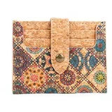 etui za kartice cork floral mosaic ( BAGD-295_3 )