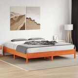  Okvir kreveta voštano smeđi 180 x 200 cm od masivne borovine | shoptok.hr