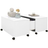  Stolić za kavu bijeli 75 x 75 x 38 cm od iverice | Eponuda.ba