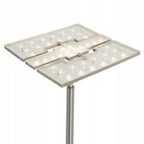 BRILONER 1328-022 - prigušiva LED podna lampa LED/21W/230V + LED/3,5W matni hrom | Eponuda.com