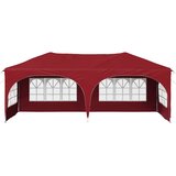  Rastezljivi šator za zabave 575 x 288 x 245 cm Tamno crvena | Eponuda.ba