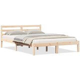  Krevetna konstrukcija Smeđa 215,5 x 145,5 x 69,5 cm | shoptok.hr