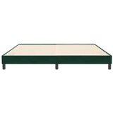  Okvir kreveta bez madraca tamno zeleni 200x220 cm baršun | shoptok.hr