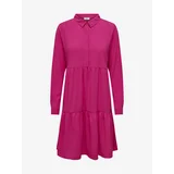 JDY Dark pink women's dress Piper - Women