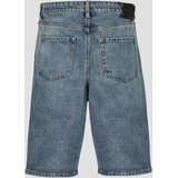 Daily Paper Kratke hlače & Bermuda COMPACT SHIELD EMBROIDERY DENIM SHORTS Modra | Shoptok.si