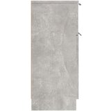  Komode 2 kom siva boja betona 30 x 30 x 70 cm konstruirano drvo | shoptok.hr