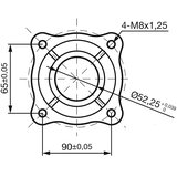 Benzinski motor 15 KS 11 kW crni | shoptok.hr