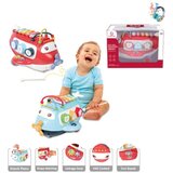 Baby edukativni glazbeni avion 18 m+, plavi | shoptok.hr