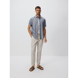 Reserved Pamučna regular fit košulja - mornarsko plava | shoptok.hr