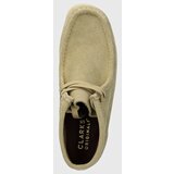 Clarks Originals Cipele od brušene kože za žene, boja: bež, ravni potplat | shoptok.hr
