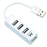Hub 4 vrata USB 2.0 bela - EW1122, (21733023)