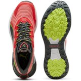 Puma Tekaški čevelj 'Fast-Trac Nitro 2' siva / limeta / pegasto rdeča | Shoptok.si