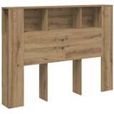 Ormarić s uzglavljem Artisan hrast 140x18,5x102,5 cm Konstruirano drvo | shoptok.hr