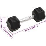  Jednoručni utezi 2 kom 8 kg ukupno lijevano željezo | shoptok.hr