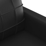  Fotelja crna 60 cm od umjetne kože | Eponuda.com
