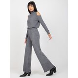 COCO ANGELO Trousers-VI-SP-20284.08P-dark grey | Shoptok.si