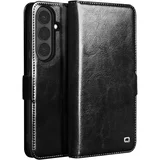 Vintage denarnica etui Galaxy S26 z video stojalom, Črna, (5000275291)