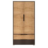 Hanah home ormar flora 90 anthracite safir hrast | ePonuda.com