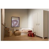 WOOOD Bela postelja iz masivnega bora brez letvenega dna 90x200 cm Carter – | Shoptok.si
