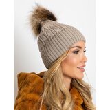 Wool Fashion Italia Cap-AT-CZ-173501.44-dark beige | Shoptok.si