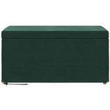  Stolica Temno zelena 81 x 41 x 40 cm Samet in Umetno Leseno, (5000302486) | Shoptok.si