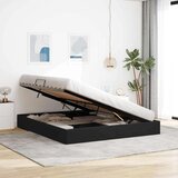  Ottomanska Okvir za krevet s pohranom s pohranom Baršun - Crna 180 x 200 cm | shoptok.hr