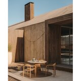 Kave Home Bež okrogla zunanja preproga iz recikliranih vlaken ø 200 cm Despas – | Shoptok.si