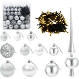  Umjetno božićno drvce s kuglicom 210 cm 300 LED lampica | shoptok.hr