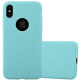 Cadorabo Ohišje, združljiv z Apple v Candy Blue - Zaščitni pokrov iz fleksibilnega silikona TPU, (20572105) Cene