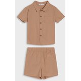 Sinsay Pamučni set s košuljom i kratkim hlačama | shoptok.hr