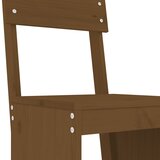  Barski stolci 2 kom boja meda 40x48,5x115,5 cm masivna borovina | shoptok.hr