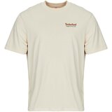 Timberland Majice s kratkimi rokavi Rugged Active Gear Back Graphic Tee Bež Cene