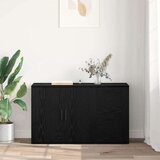  s predalom Črni hrast 100 x 33 x 59.5 cm Konstruiran les, (5000217244) | Shoptok.si