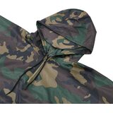Vodootporni vojnički pončo za kišu za kampiranje/planinarenje maskirni | shoptok.hr