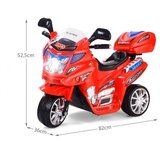 Električni motor s glazbom i svjetlima za djecu - crvene boje | shoptok.hr