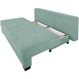 P & B BOXSPRING ZOFA, metino zelena tekstil, leseni material | Shoptok.si