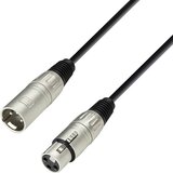 Adam Hall Mikrofonski kabel\, 3 m\, črne barve\, ženski XLR-konektor/moški XLR-konektor K3MMF0300 (20428046) | Shoptok.si