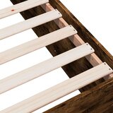  Okvir za krevet boja hrasta 135x190 cm konstruirano drvo | shoptok.hr